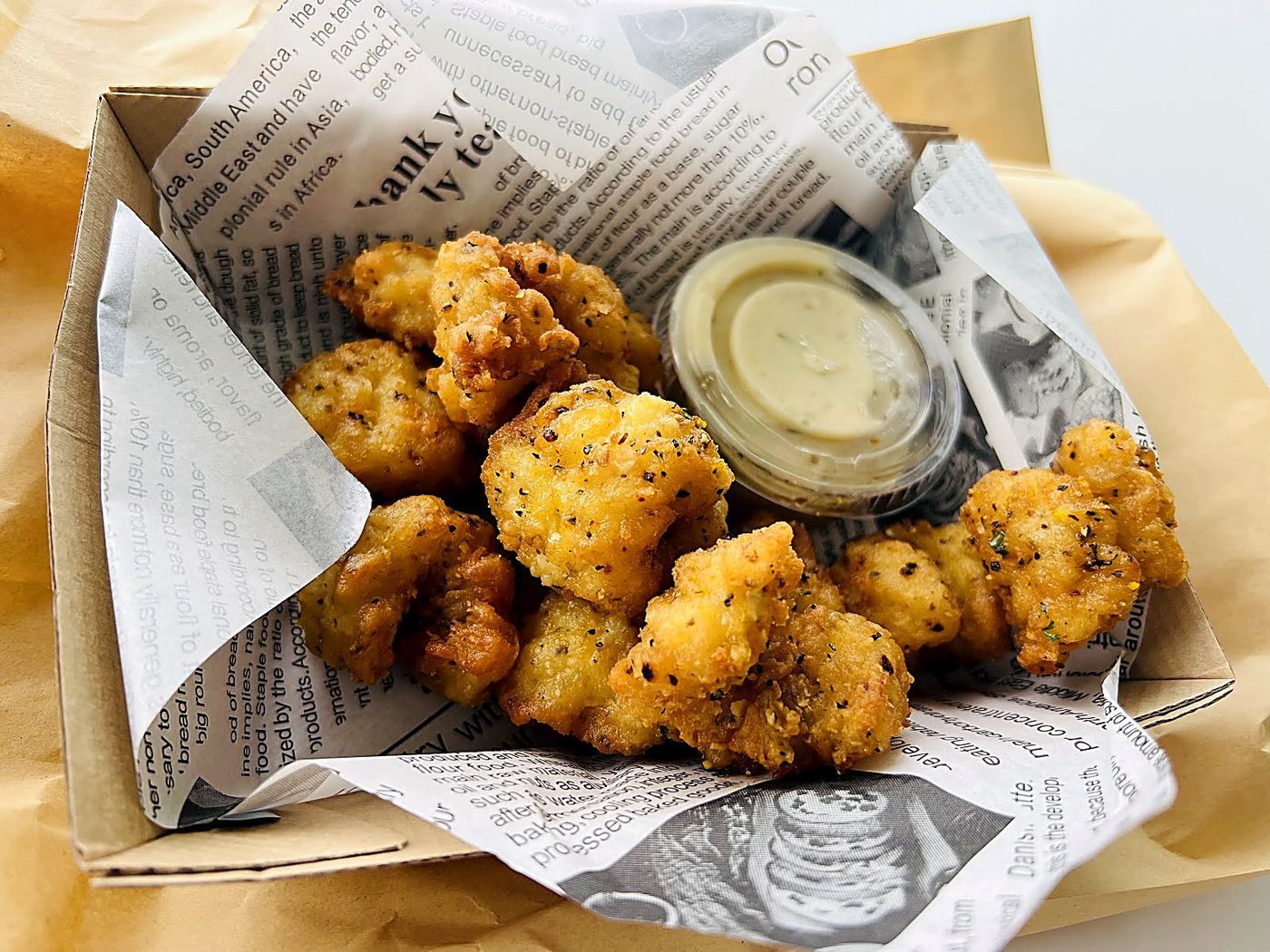 Lemon Pepper Squid